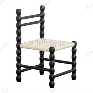 Tejido súper resistente, hermoso tejido Rush Back y asiento. Silla lateral hecha a mano con patas de husillo y silla bellamente tejida - Product Image 1