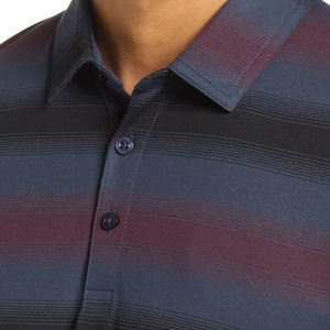 Polo de hombre de calidad superior 2025 al por mayor de secado rápido 100% algodón lona cuello vuelto patrón sólido logotipo personalizado opciones OEM - Product Image 4