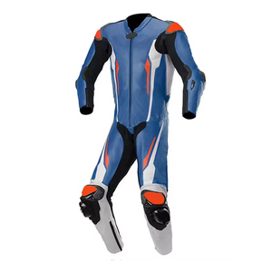 Traje de moto de último estilo/traje de carrera de cuero de motocicleta personalizado traje de carreras de motorista cuero de moto - Product Image 6