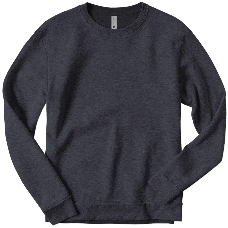 크루 넥 스웨터 남성 풀오버 인쇄 테리 스웨트 셔츠 벨라 캔버스 스웨트 셔츠