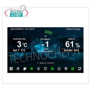 ตู้เก็บเครื่องปรุงเนื้อสัตว์แบบอบแห้งสีดำ พร้อมบานกระจก 2 บาน สำหรับจัดเก็บในครัว รุ่น Max ความจุ 200 กก. - Product Image 1