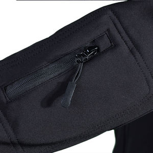 Chaqueta Softshell Reversible Impermeable de Poliéster Más Vendida, Chaqueta Deportiva de Invierno para Exteriores, Cortavientos, con Cremallera, Cómoda y Transpirable - Product Image 4