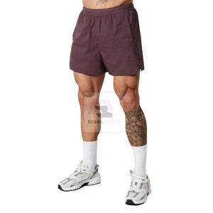 Pantalones Cortos Deportivos de Lana Transpirable de Alta Calidad para Hombre, Diseño Sólido, Algodón Elástico Antiarrugas, Ecológicos e Informales - Product Image 4