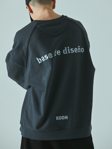 Nouveau sweat-shirt pour homme en coton 100% 350 g/m², coupe oversize, épaules tombantes, broderie imprimée, haute qualité, vente en gros - Product Image 2