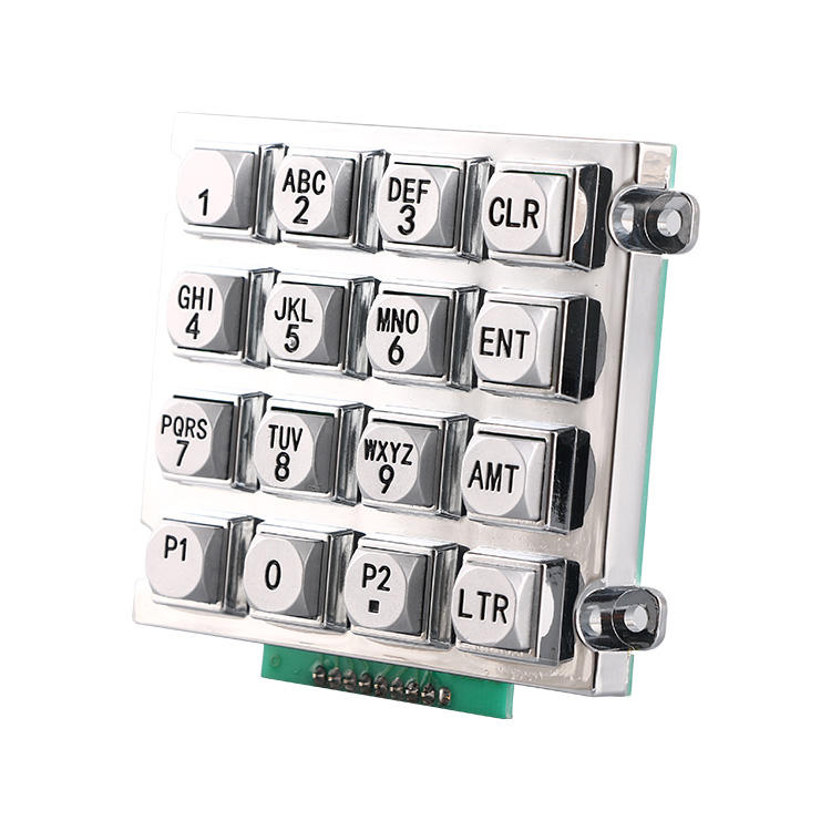 Custom Numeric Keypad 4x4 matrix Keypad/custom Vending Machine Keypad/numeric Metal Keyboard ...