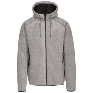 Sudadera de invierno para hombre con bolsillos laterales con cremallera y Capucha ajustable con cordón para un almacenamiento seguro y tela de lana de ajuste personalizado - Product Image 1