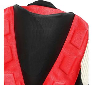 Traje de carreras de coches de motocicleta unisex, traje de cuero de vaca genuino de diseño personalizado de talla grande, traje de carreras de dos piezas para moto cruzada - Product Image 6