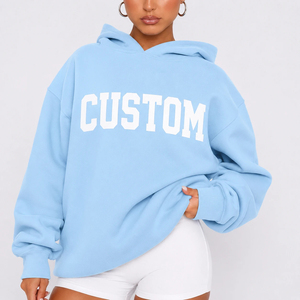 Sudadera con Capucha de Algodón Tejido de Alta Calidad para Hombre y Mujer, con Logotipo Frontal, Manga Larga, Servicio OEM 2026 - Product Image 1