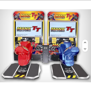 เครื่องเกมขับรถแข่งอิเล็กทรอนิกส์ SI-BO 32" MANX-TT Superbike ขายดี ใช้เหรียญหยอด รับประกัน 3 ปี สำหรับเล่นคนเดียว - Product Image 2