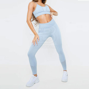 Conjunto de Yoga para Mujer, Diseño Moderno, Hecho a Medida, Tallas Grandes, Ecológico, Transpirable, 2 Piezas, Ropa Casual con Logotipo Personalizado - Product Image 1