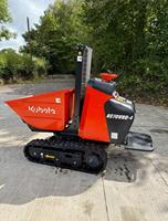 Kubota KC70HV-4 Raupendumper 700kg Nutzlast 180 °   Hydraulischer Schwenkkipper mit 9,8 PS Kubota Dieselmotor & Hydrostatischem Antrieb