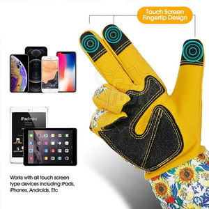 Gants de jardinage en coton respectueux de l'environnement, confortables, adaptés à une utilisation quotidienne, gants de travail de jardin polyvalents - Product Image 4