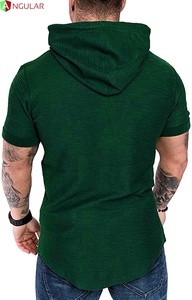 Cortavientos de alta calidad con cremallera para hombre, chaqueta con capucha para exteriores, senderismo, ligera, con capucha personalizada, nueva - Product Image 3