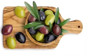 H.M.A Handicrafts Planche à découper en bois d'olivier miniature rustique Planche à découper et à servir artisanale avec poignée - Product Image 6