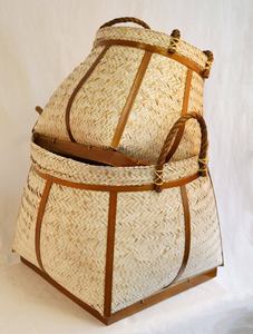 [HOT - DEAL] - <b>Weaving</b> Bamboo <b>Basket</b>/ Vietnamese Multi Storage <b>Basket</b> by Bamboo Woven - Wholesale Bamboo <b>Weaving</b> From Vietnam - Product Image 3