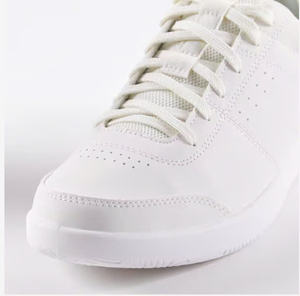 Wypex Chaussures d'été décontractées modernes en toile respirante légère en maille supérieure à lacets Boîte souple plate flexible Style de marche polyvalent - Product Image 3