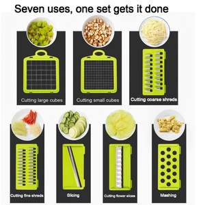 Nuevo Picador de Verduras Multifuncional de Acero Inoxidable, Cortador de Cebolla, Pelador de Patatas, Rebanador de Frutas de Cocina - Product Image 4