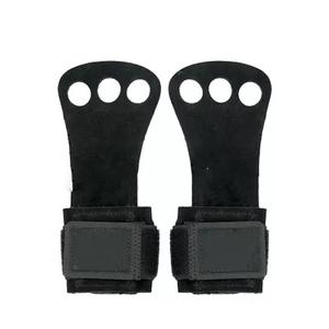 GAF Custom Logo and Color 3 Hole Leather <b>Gymnastics</b> Hand Grips Protector for Weightlifting Gym Exercise Workout - Product Image 1