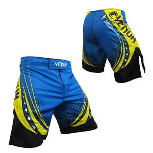 Durable HQ estampado sublimado MMA Fight Shorts para No Gi BJJ Grappling cómodo Jiu Jitsu Kimono de Jiu Jitsu Stretch - Product Image 5