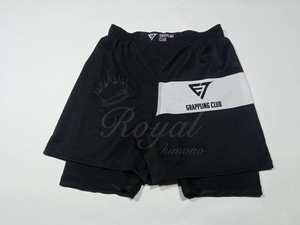 ขายส่ง 2024 ผู้ชายและผู้หญิงที่กําหนดเอง NoGi คู่สั้นคุณภาพระดับพรีเมียม MMA สั้น BJJ สั้น - Product Image 6