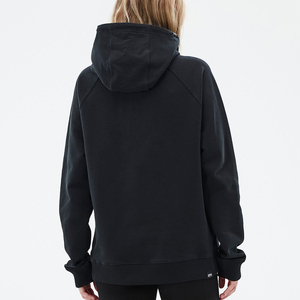 Sweat-shirt ample et surdimensionné pour femme, style hiver, épaules tombantes, style streetwear léger, imprimé logo sur le devant, service OEM - Product Image 2