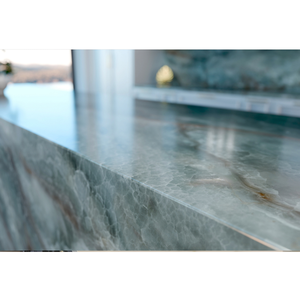 Encimera de cocina Atlantis de cuarzo impreso, encimera de tocador de 2 cm y 3 cm, piedra pulida prefabricada para uso en construcción - Product Image 1