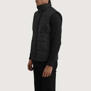 Chaleco Acolchado Negro Bryan para Deportes al Aire Libre - Product Image 2