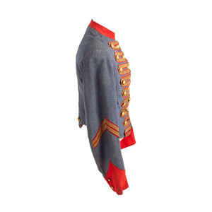 Confederate Civil Reproduction Battle Jacket Southern Infantry Gray Wool Shell <b>Coat</b> - Product Image 4