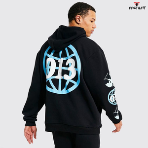 Top Tendance Tissu Confortable Fabriqué en Usine Hommes Survêtement Nouvelle Arrivée Pas Cher Prix Hommes Impression Survêtement - Product Image 5