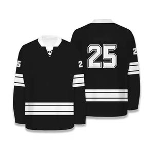 Uniforme de Hockey sobre Hielo Blanco Personalizado OEM de Alta Calidad, Transpirable, con Bordado en Sarga, 100% Poliéster - Product Image 4