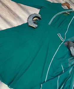 Ropa islámica mujeres musulmanas cosido terciopelo Sharara traje Boutique moda paquistaní vestido de tres piezas para fiesta de boda Eid - Product Image 3