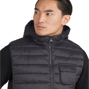 Chaleco acolchado para hombre, chaquetas sin mangas con capucha Reversible de invierno, chaleco de camuflaje, chaleco de doble cara a prueba de viento - Product Image 4