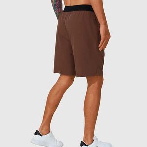 ¡Novedad de 2024! Pantalones cortos deportivos informales para hombre, ligeros, de secado rápido, transpirables, para gimnasio, Fitness, correr, Spandex elástico, entrenamiento de patrón medio - Product Image 3