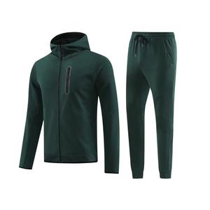 Wholesale Custom Hoodies Casual Plain Tracksuit Jogging Warm Soft Sweat Suits Fitness <b>Embroidery</b> Cotton Tracksuits <b>Sets</b> for Men - Product Image 3