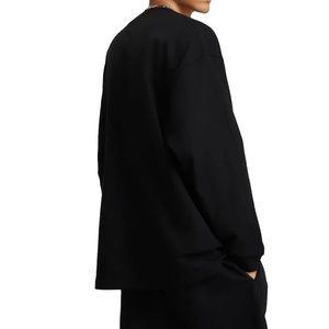 เสื้อยืดแขนยาวไซส์ใหญ่พิเศษสำหรับผู้ชาย รุ่น 2026 ผ้าคอตตอนหนา 100% เสื้อยืดโอเวอร์ไซส์แขนยาวเต็มตัวสำหรับเด็กผู้ชาย ผู้หญิง และนักศึกษา - Product Image 3