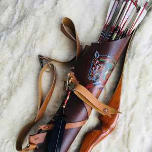 Sacoche de chasse en cuir classique, design intemporel, impression de logo personnalisée, haute qualité, taille sur mesure, couleur et design personnalisables - Product Image 3