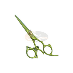 Professional Japanese Steel Right-Handed Barber <b>Scissors</b> Swivel Medium Handle Blunt Tip 28 Teeth High Quality Stainless Hair - Product Image 1
