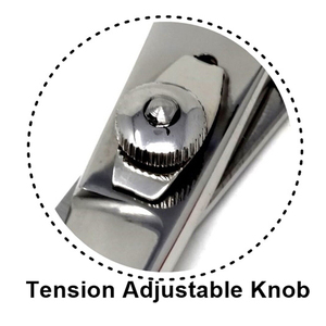 Meilleures ciseaux de coiffure pour barbier avec repose-doigts fixe, manche élégant, ciseaux de coupe de cheveux de salon, finition polie en acier métallique - Product Image 5