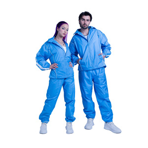 Survêtement à capuche pour femme, couleur unie, imprimé, coupe-vent, 100% polyester, séchage rapide, respirant, réversible, personnalisable - Product Image 1