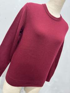 Full Sleeve Wool <b>Cardigan</b> <b>Sweater</b> Breathable Knitwear with Button Customizable Logo Unisex Winter Casual Style - Product Image 2