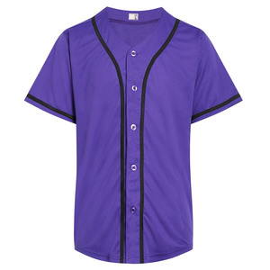 Youth Custom Softball Jersey Quick Dry <b>Cropped</b> Baseball Shirt Button Mesh Embroidered Team Logo Tackle Twill USA Sportswear - Product Image 1