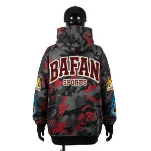 Sweat à capuche pour femme en polyester polaire premium GSM, doux, respirant, tissu résistant à la décoloration, design de panneaux, logo personnalisé, sweat-shirts basiques - Product Image 2