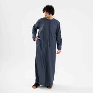 Último diseño precio al por mayor personalizado hombres Jubbah Thobe OEM mejor precio de venta de alta calidad hombres Jubbah Thobes - Product Image 4