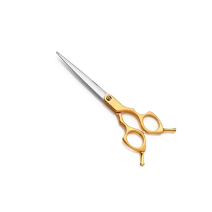 Tijeras profesionales de acero inoxidable de alta calidad para perros y gatos, herramienta recta para cortar el pelo de mascotas, Función de limpieza - Product Image 3