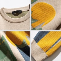 Pulls en tricot pour hommes et femmes, vêtements Y2K, pull-over, vêtements de Noël, pull d'hiver, pull en polaire pour hommes