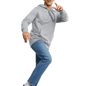 Mens Oversized Winter <b>Hoodies</b> Loose Fit Thick <b>Fleece</b> Lining Warm Soft Comfortable Fabric 100% Cotton Embroidered Anti-Pilling - Product Image 4