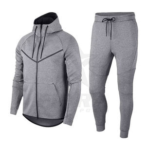 Survêtement coupe-vent à capuche personnalisé pour homme, respirant, léger, uni, tendance, pour la gym, décontracté, ou tenue de travail – Idéal pour l'hiver - Product Image 1