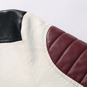 2025 vente en gros de haute qualité personnalisé mode élégant hiver grande taille unisexe en cuir course moto vestes - Product Image 6