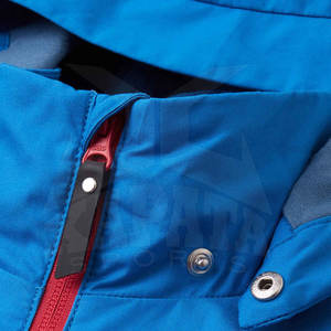 Veste coupe-vent à capuche pour homme, design personnalisé, couleur unie, anorak, haute qualité, respirante, fermeture éclair quart, streetwear pour l'hiver - Product Image 4