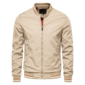 Veste personnalisée de haute qualité en couleur vert olive pour hommes avec rembourrage à glissière à manches longues et côtes personnalisées directement du Bangladesh - Product Image 5
